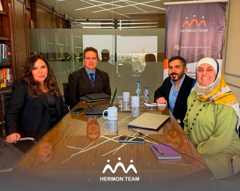 Hermon Team Hosts Frankfurt School in Damascus